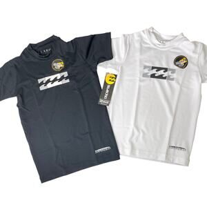 Billabong AMPHIBIOUS Set of 2 Short Sleeve Rashguards UBA/UVB Kids Size 2T NWT